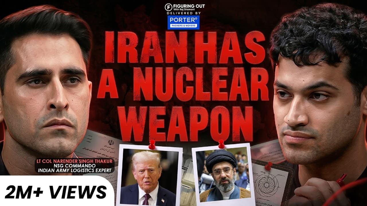 Thumbnail for The Invisible Nuclear Bomb - Strait of Hormuz & Global Economy | Lt Col Narender | FO484 Raj Shamani